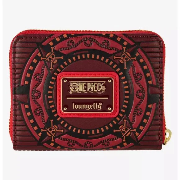 NWT Loungefly One Piece Monkey D. Luffy Zip‑Around Wallet - Picture 4 of 4